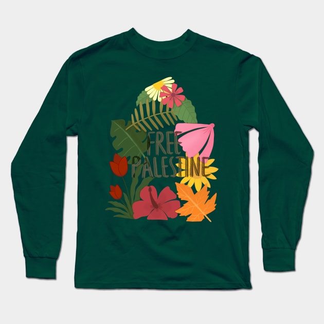 free Palestine T_T Long Sleeve T-Shirt by Karyavna